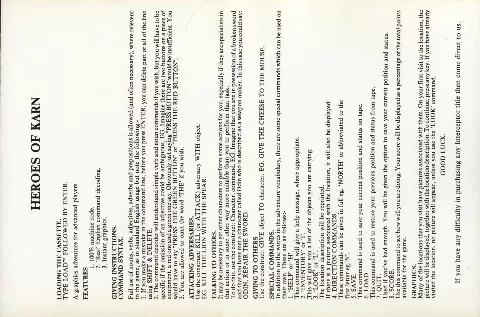 Inlay - Back