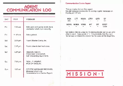 Game additional material
