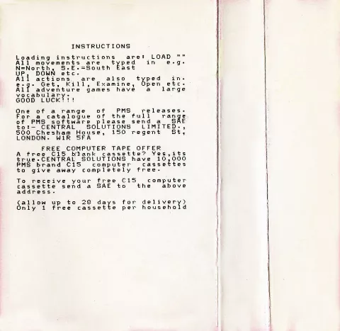 Inlay - Back