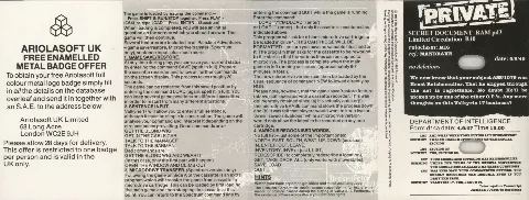 Inlay - Back