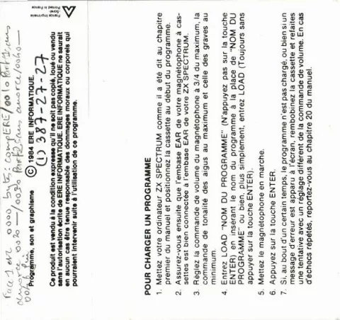 Inlay - Back
