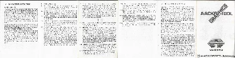 Scanned instructions