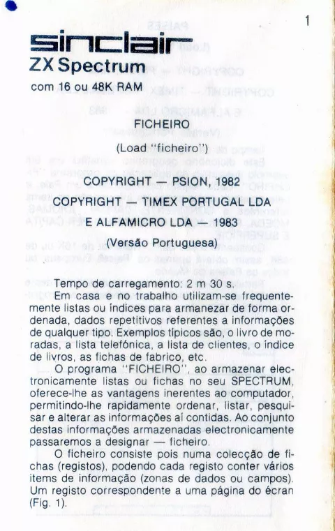 Scanned instructions