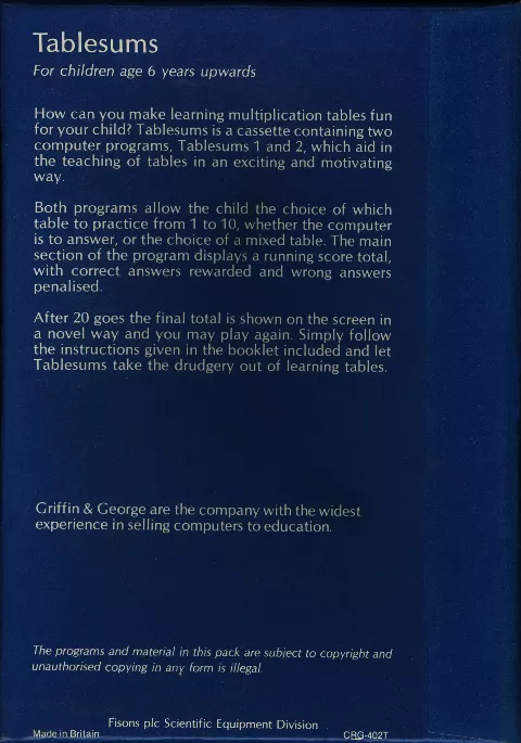 Inlay - Back