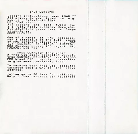 Inlay - Back