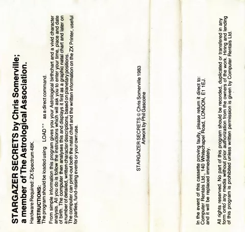 Inlay - Back