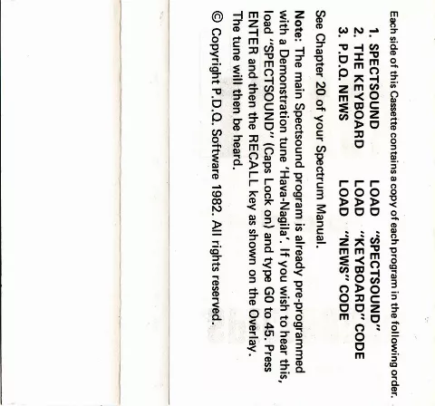 Inlay - Back