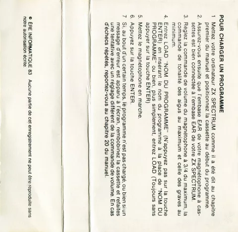 Inlay - Back