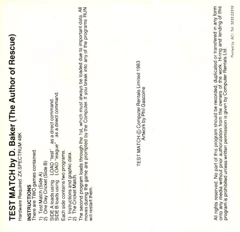 Inlay - Back