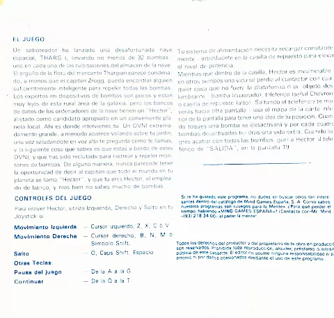 Scanned instructions