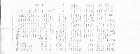 Scanned instructions