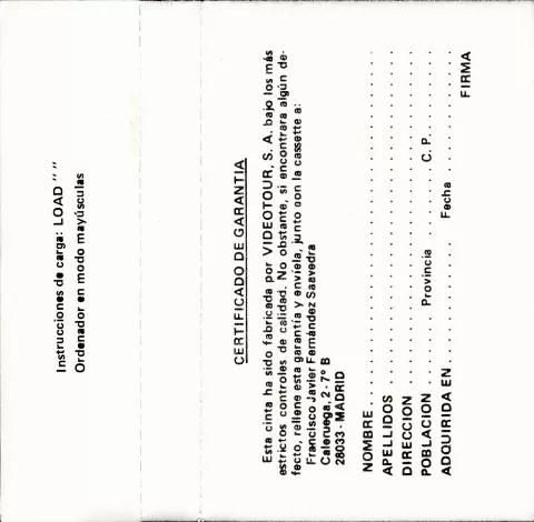 Inlay - Back