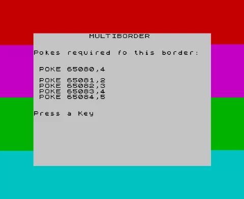 Running screen