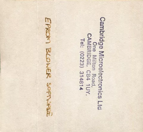 Inlay - Front