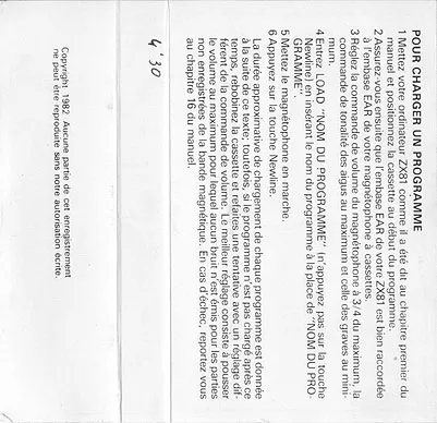 Inlay - Back