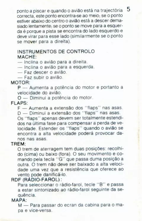 Scanned instructions