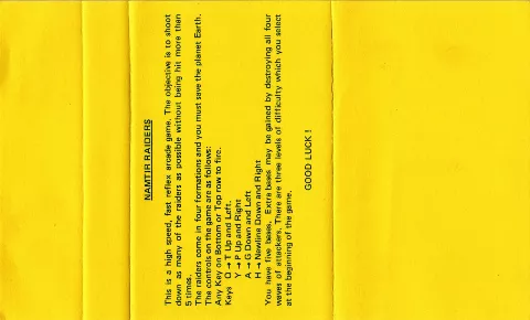 Inlay - Back