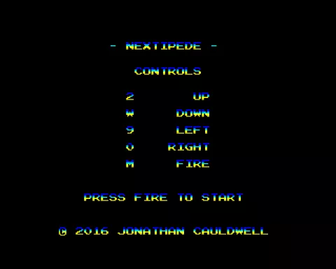 Opening screen