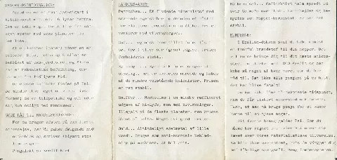 Scanned instructions