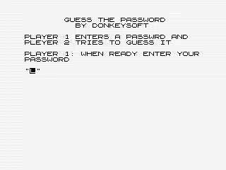 Running screen