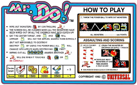 Scanned instructions