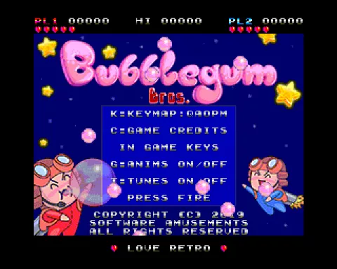 Opening screen