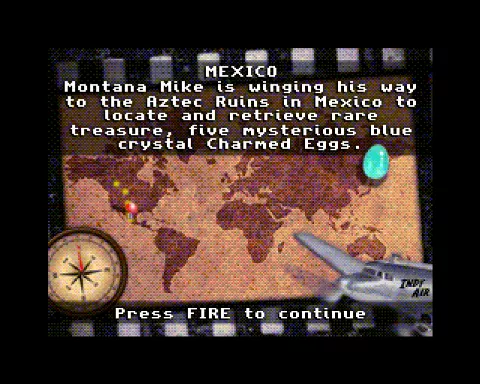 Opening screen
