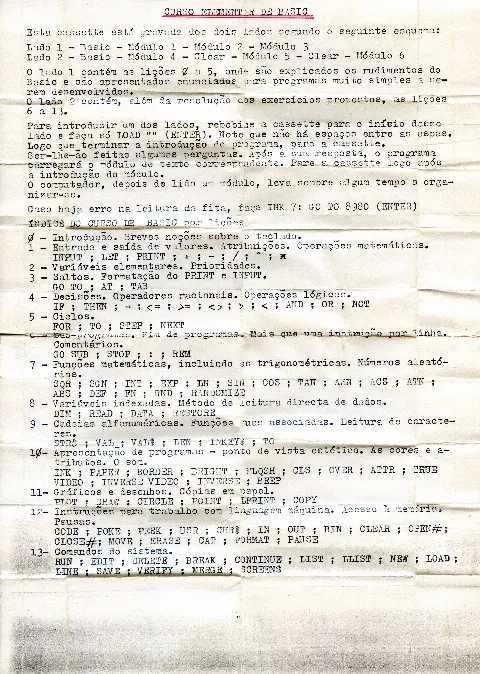Instructions