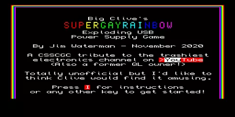 Opening screen