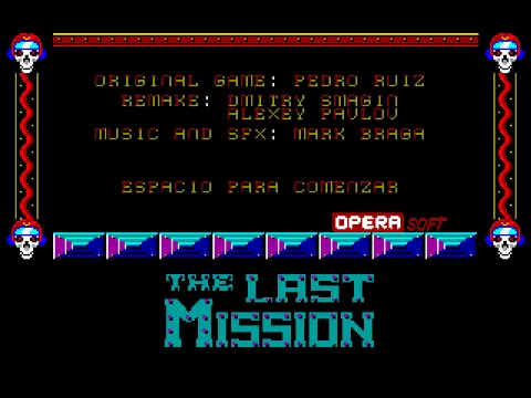 Opening screen