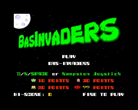 Opening screen