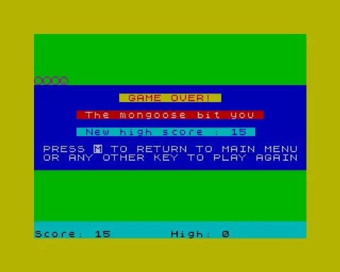 Running screen