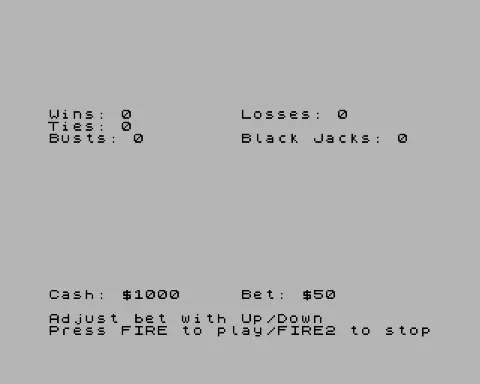 Opening screen