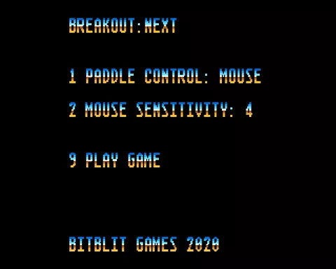 Opening screen