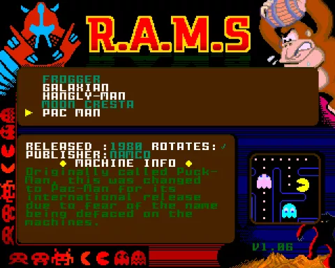 Opening screen