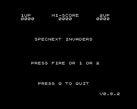 Opening screen