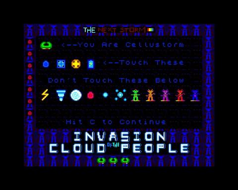 Opening screen