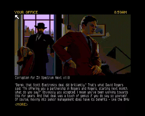Running screen