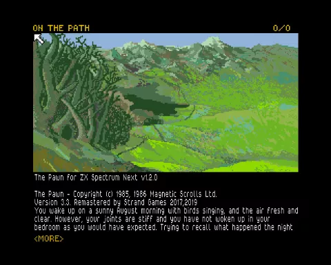 Running screen