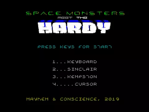 Opening screen
