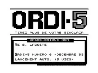 Opening screen