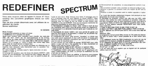 Scanned instructions