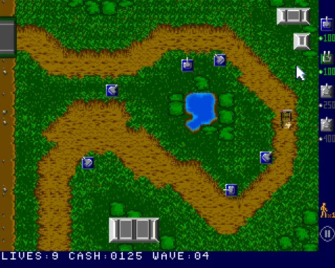 Running screen