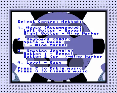 Opening screen