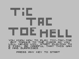 Opening screen