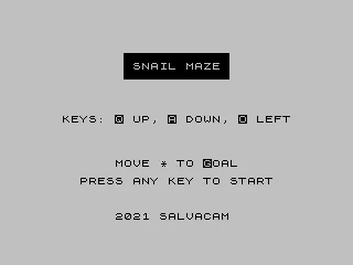 Opening screen