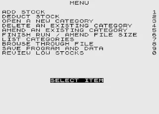 Running screen