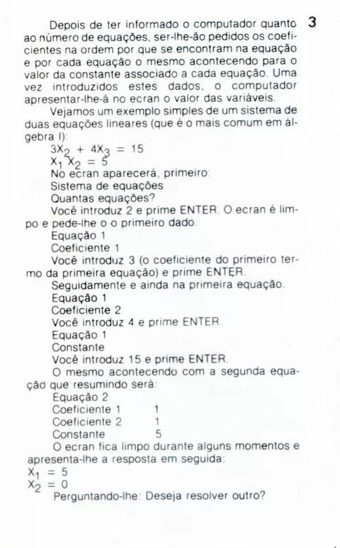Scanned instructions