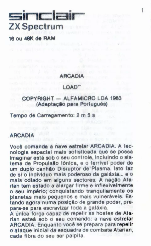 Scanned instructions