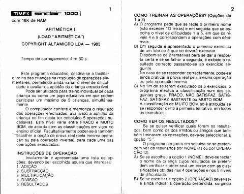 Scanned instructions